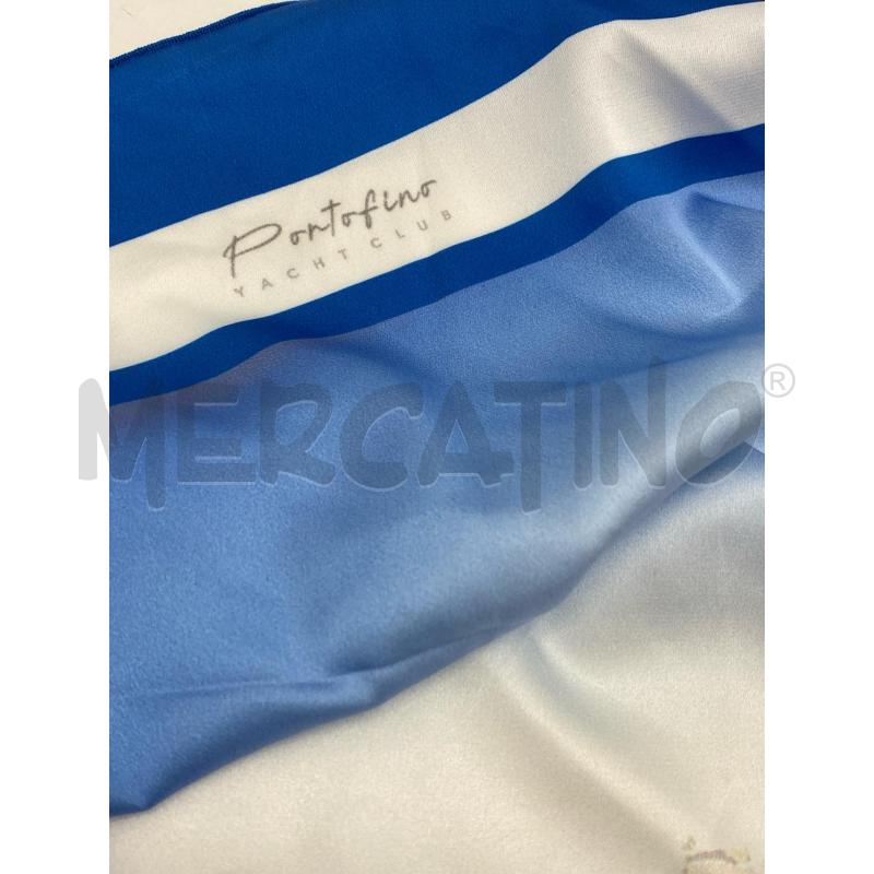 FOULARD PORTOFINO YACHT CLUB AZZUR  | Mercatino dell'Usato Torino c.so traiano 2
