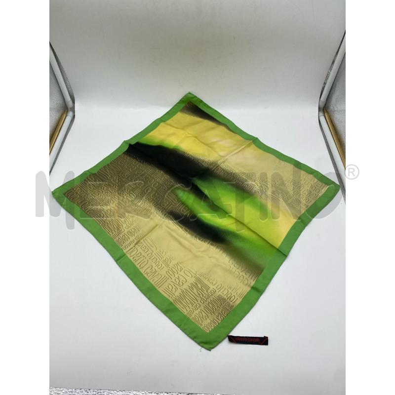 FOULARD ROBERTO CAVALLI VERD GIALL | Mercatino dell'Usato Torino c.so traiano 3