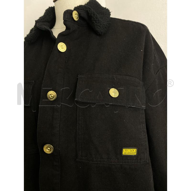 GIACCA DONNA BARBOUR JEANS NER  | Mercatino dell'Usato Torino c.so traiano 2