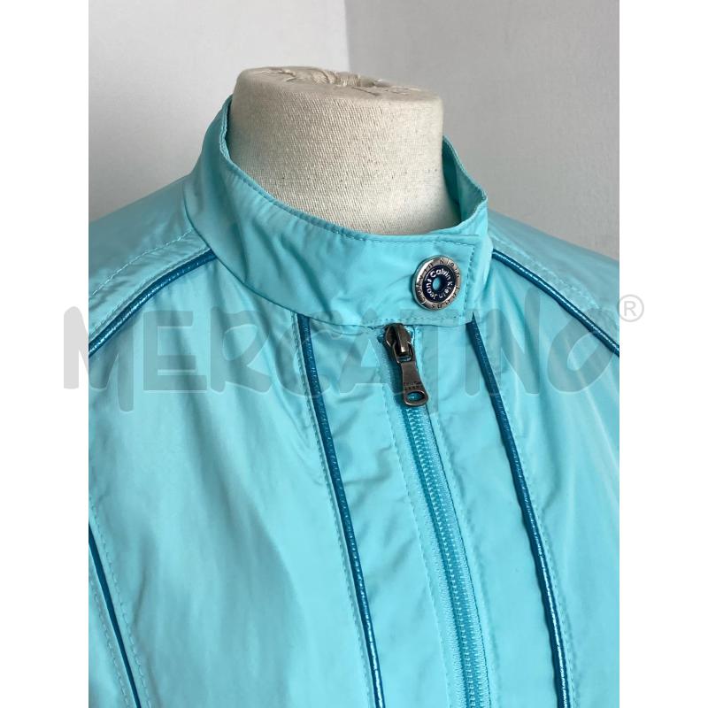 GIACCA DONNA CALVIN KLEIN JEANS TURCHESE | Mercatino dell'Usato Torino c.so traiano 3