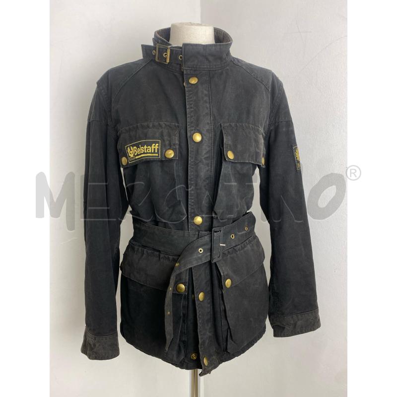 GIACCA DONNA CERATA BELSTAFF NERA | Mercatino dell'Usato Torino c.so traiano 1