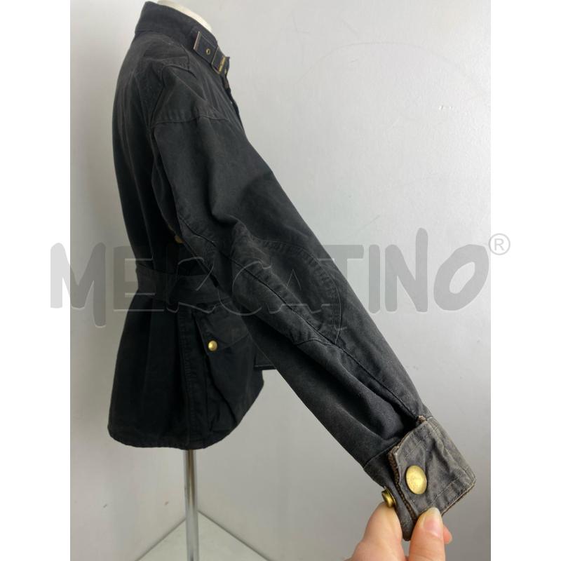 GIACCA DONNA CERATA BELSTAFF NERA | Mercatino dell'Usato Torino c.so traiano 4