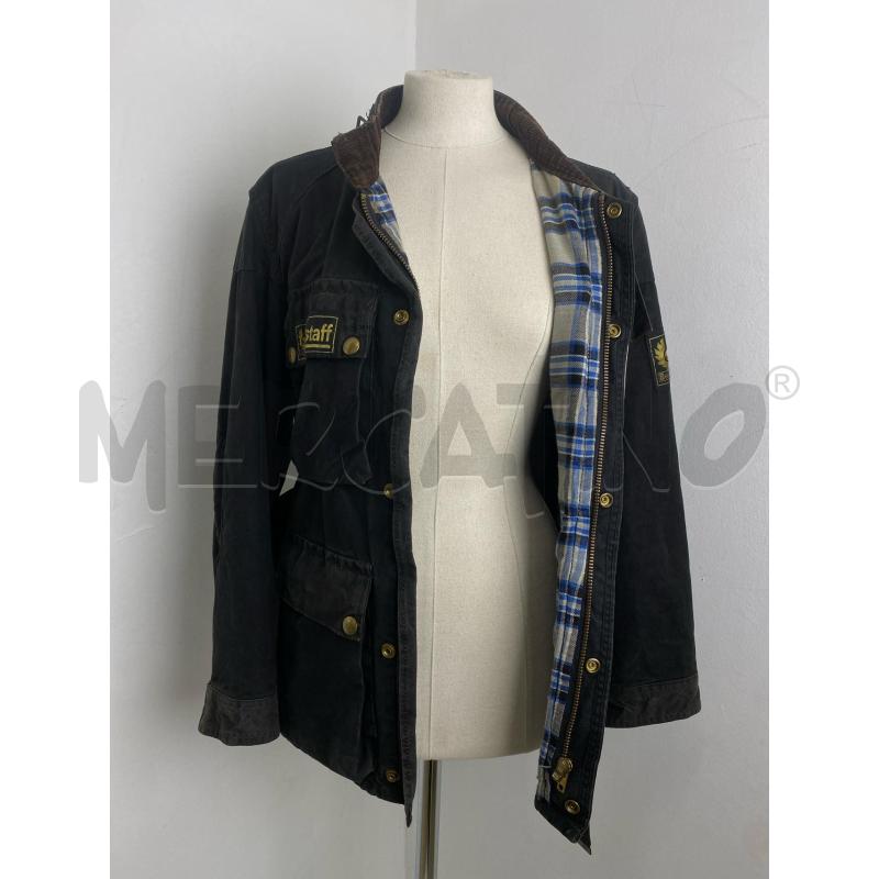 GIACCA DONNA CERATA BELSTAFF NERA | Mercatino dell'Usato Torino c.so traiano 5
