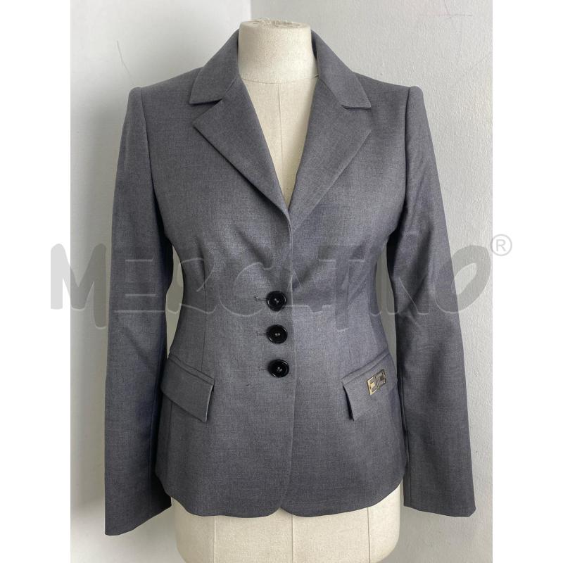 GIACCA DONNA ELISABETTA FRANCHI GRIGIA | Mercatino dell'Usato Torino c.so traiano 1