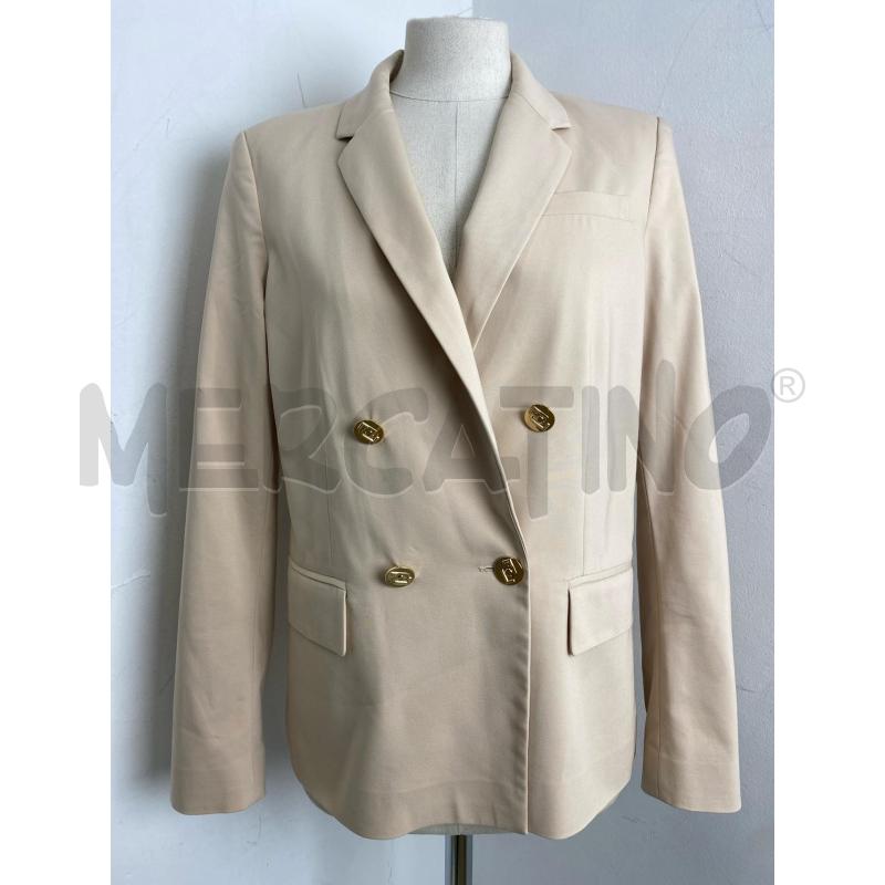 GIACCA DONNA LIU JO DOPPIOPETTO BEIGE | Mercatino dell'Usato Torino c.so traiano 1