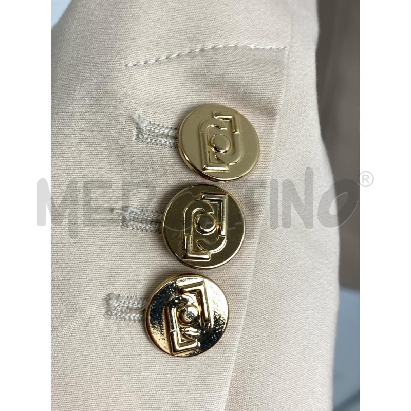 GIACCA DONNA LIU JO DOPPIOPETTO BEIGE | Mercatino dell'Usato Torino c.so traiano 4