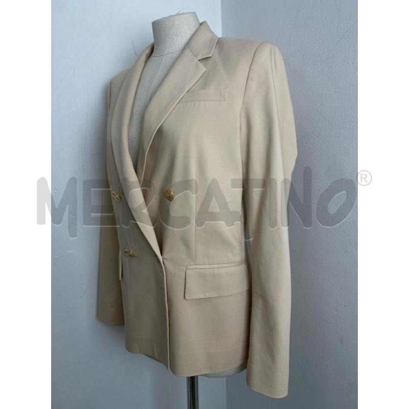 GIACCA DONNA LIU JO DOPPIOPETTO BEIGE | Mercatino dell'Usato Torino c.so traiano 5