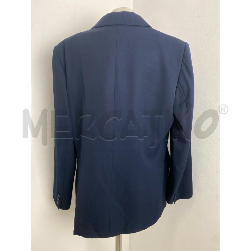 GIACCA DONNA MAXMARA BLU LANA VERGINE | Mercatino dell'Usato Torino c.so traiano 2