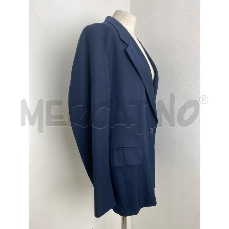 GIACCA DONNA MAXMARA BLU LANA VERGINE | Mercatino dell'Usato Torino c.so traiano 3
