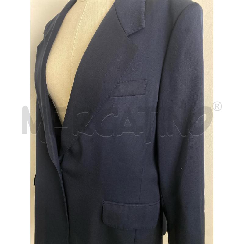 GIACCA DONNA MAXMARA BLU LANA VERGINE | Mercatino dell'Usato Torino c.so traiano 4