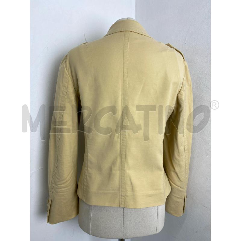 GIACCA DONNA MOSCHINO BEIGE | Mercatino dell'Usato Torino c.so traiano 3