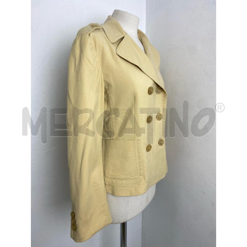 GIACCA DONNA MOSCHINO BEIGE | Mercatino dell'Usato Torino c.so traiano 5