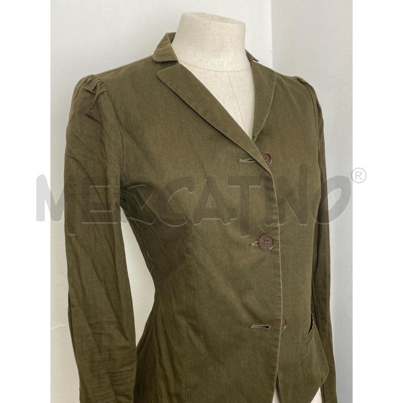 GIACCA DONNA TWINSET MARRONE INSERTI SETA | Mercatino dell'Usato Torino c.so traiano 4