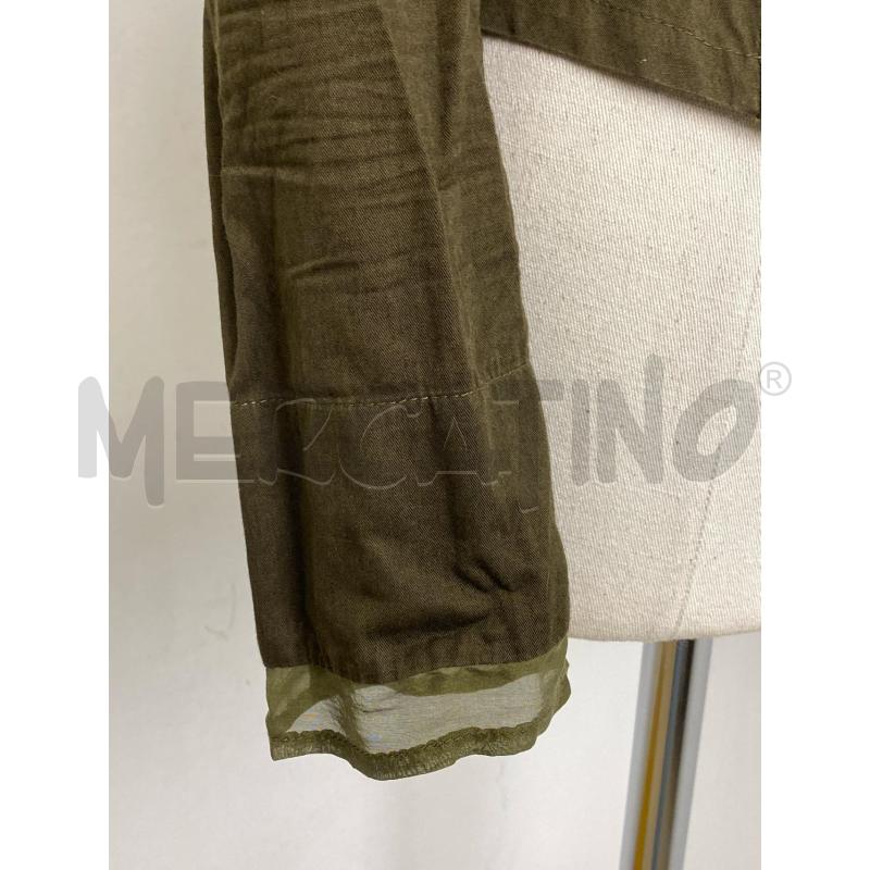 GIACCA DONNA TWINSET MARRONE INSERTI SETA | Mercatino dell'Usato Torino c.so traiano 5