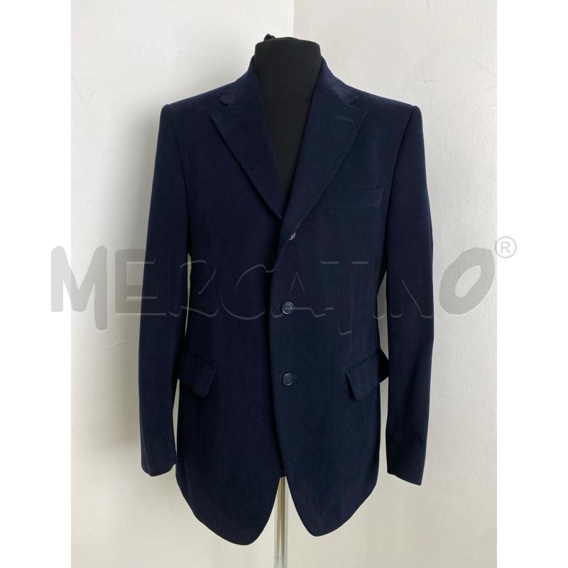 GIACCA UOMO BOGGI VELLUTINO BLU | Mercatino dell'Usato Torino c.so traiano 1