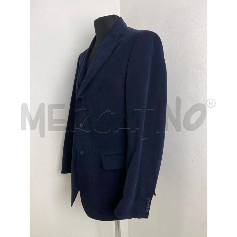 GIACCA UOMO BOGGI VELLUTINO BLU | Mercatino dell'Usato Torino c.so traiano 2