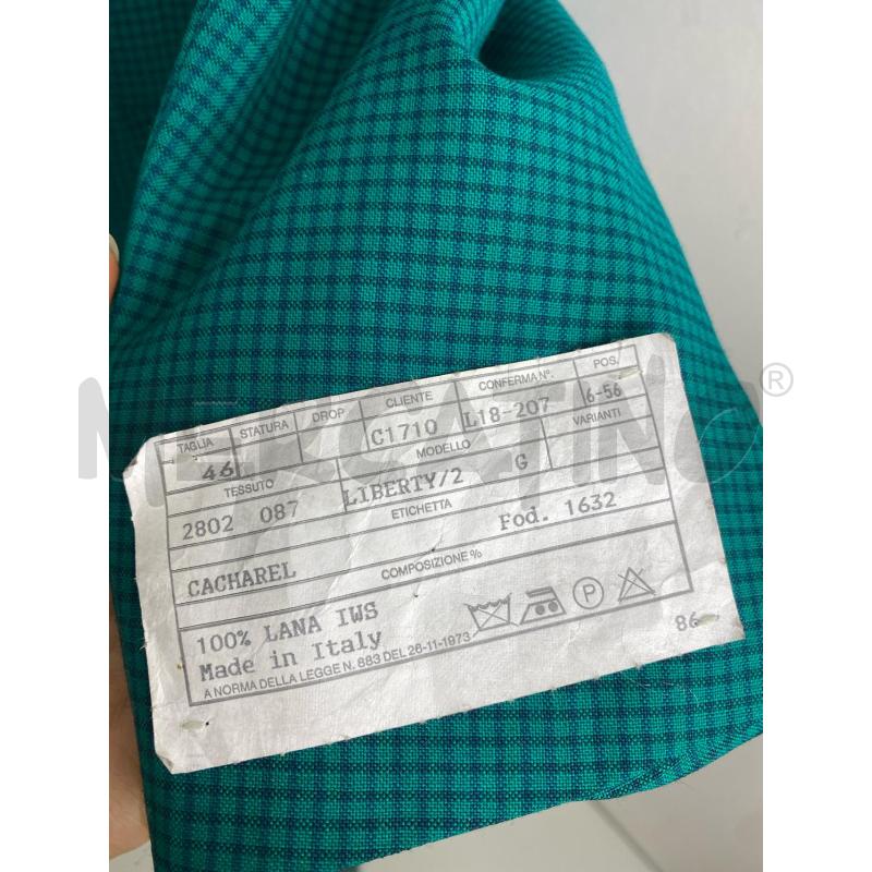 GIACCA UOMO CACHAREL VERDE LANA  | Mercatino dell'Usato Torino c.so traiano 3
