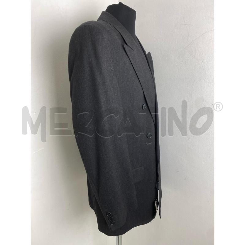 GIACCA UOMO DOPPIOPETTO GIACOMO LARUSSA LANA GRIGIO | Mercatino dell'Usato Torino c.so traiano 3