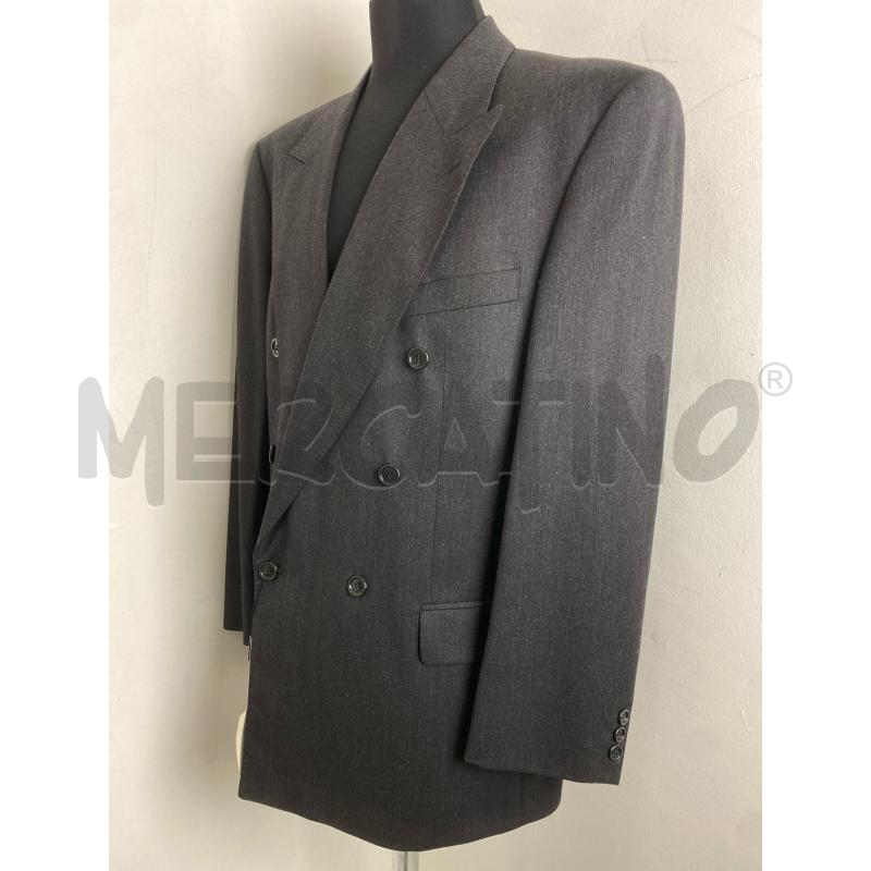 GIACCA UOMO DOPPIOPETTO GIACOMO LARUSSA LANA GRIGIO | Mercatino dell'Usato Torino c.so traiano 4