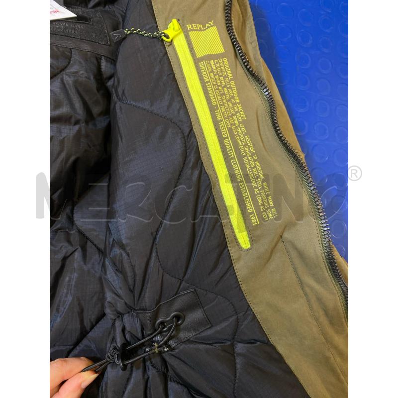 GIACCA UOMO REPLAY VERDE MILITARE | Mercatino dell'Usato Torino c.so traiano 5
