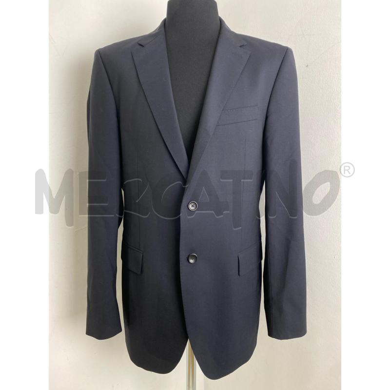 GIACCA UOMO TOMMY HILFIGER MONOPETTO LANA BLU | Mercatino dell'Usato Torino c.so traiano 1