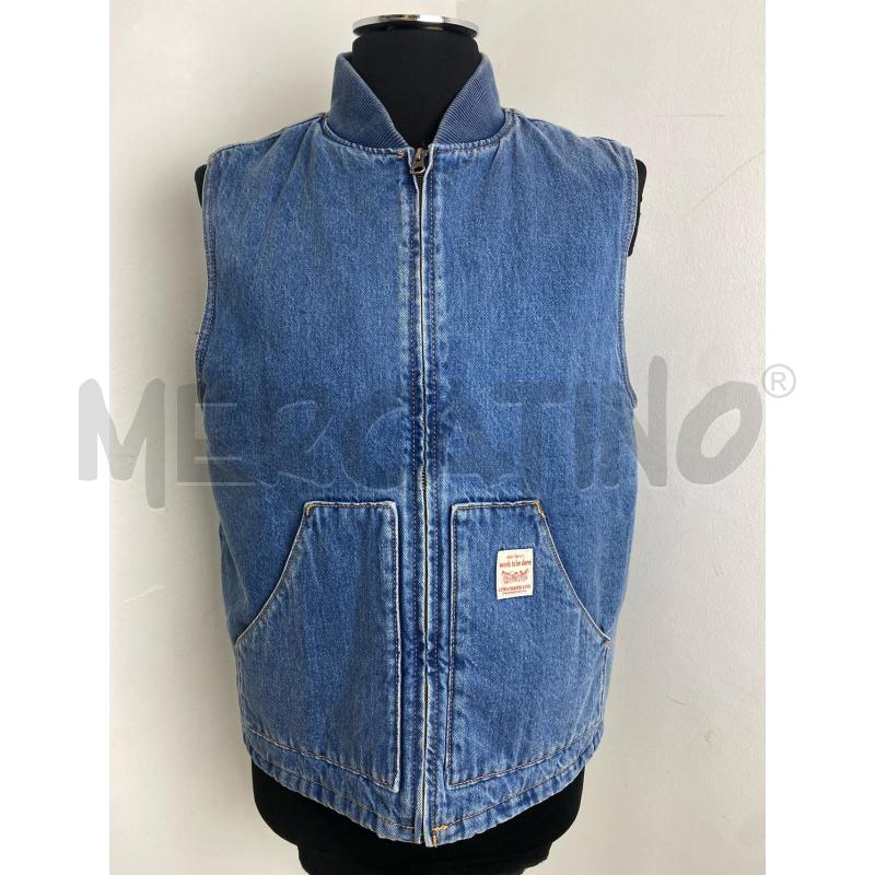 GILET UOMO LEVI'S DENIM BLU | Mercatino dell'Usato Torino c.so traiano 1
