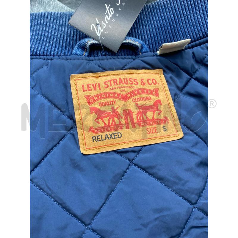 GILET UOMO LEVI'S DENIM BLU | Mercatino dell'Usato Torino c.so traiano 5
