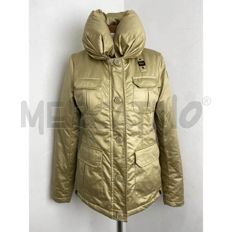 GIUBBOTTO DONNA BLAUER ORO | Mercatino dell'Usato Torino c.so traiano 1