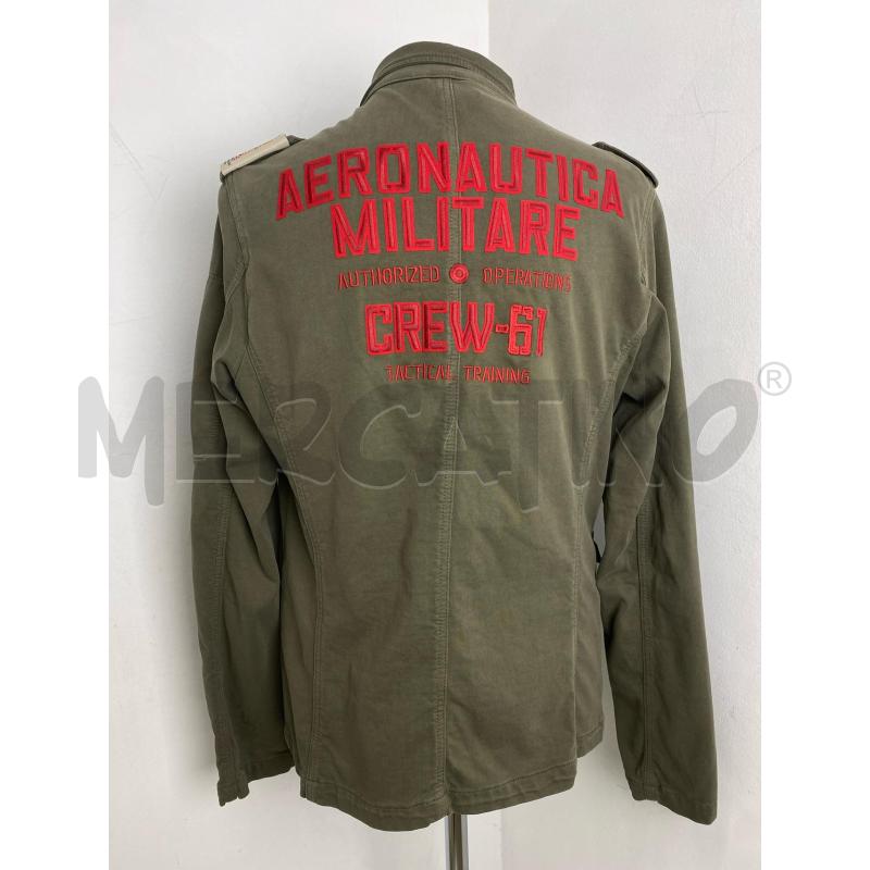 GIUBBOTTO UOMO AERONAUTIVA VERDE  | Mercatino dell'Usato Torino c.so traiano 2