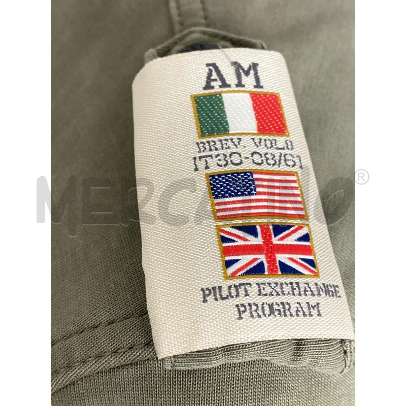 GIUBBOTTO UOMO AERONAUTIVA VERDE  | Mercatino dell'Usato Torino c.so traiano 4
