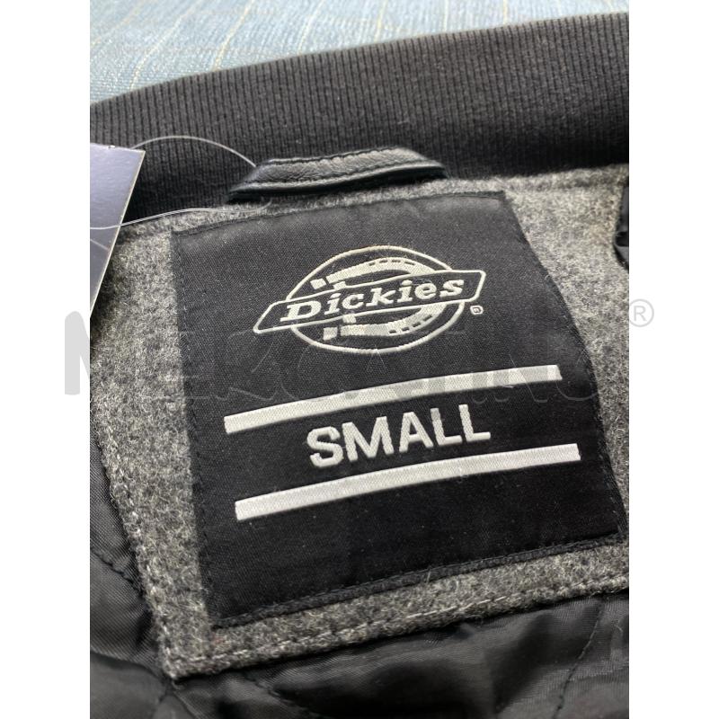 GIUBBOTTO UOMO DICKIES PELLE LANA GRIGIO NERO | Mercatino dell'Usato Torino c.so traiano 4