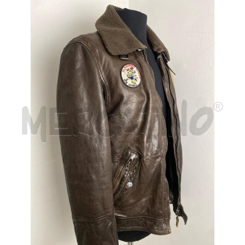 GIUBBOTTO UOMO RAF AIR FORCE PELLE MARR | Mercatino dell'Usato Torino c.so traiano 4