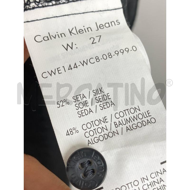 GONNA CALVIN KLEIN JEANS NER  | Mercatino dell'Usato Torino c.so traiano 5