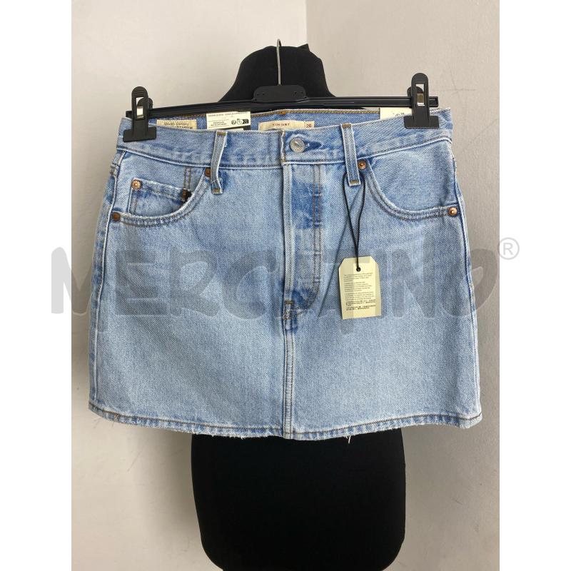 GONNA LEVIS ICON SKIRT JEANS AZZUR | Mercatino dell'Usato Torino c.so traiano 1