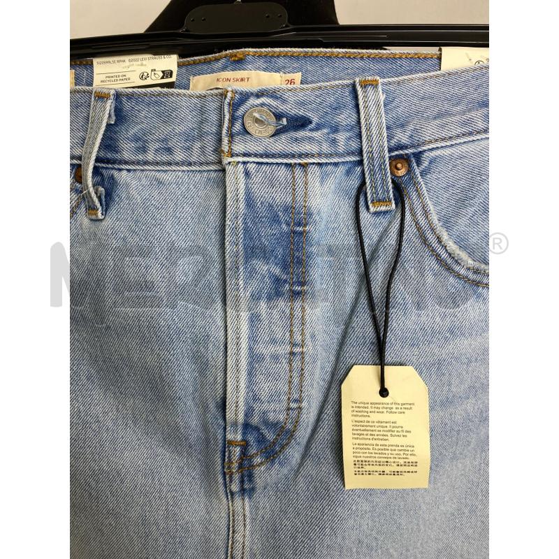 GONNA LEVIS ICON SKIRT JEANS AZZUR | Mercatino dell'Usato Torino c.so traiano 2