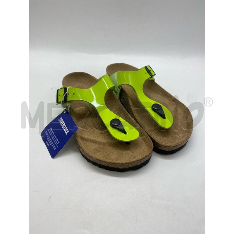 INFRADITO DONNA BIRKENSTOCK LIME  | Mercatino dell'Usato Torino c.so traiano 1