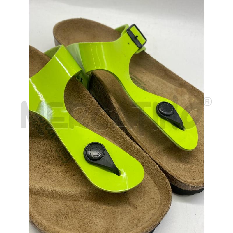 INFRADITO DONNA BIRKENSTOCK LIME  | Mercatino dell'Usato Torino c.so traiano 3