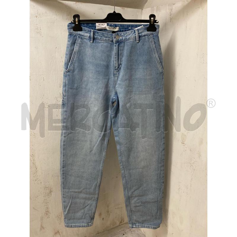 JEANS DONNA CARHARTT AZZ | Mercatino dell'Usato Torino c.so traiano 1