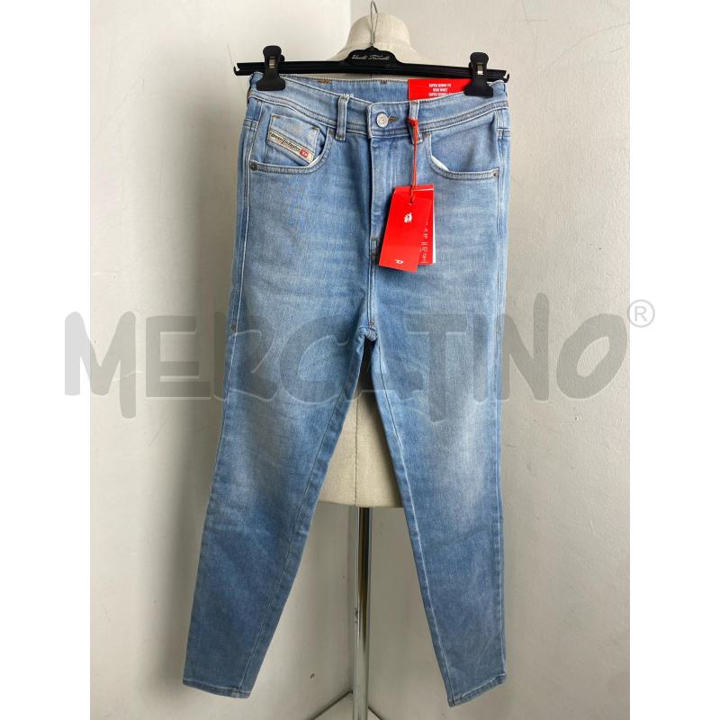JEANS DONNA DIESEL INDUSTRY SLANDY HIGH AZZUR  | Mercatino dell'Usato Torino c.so traiano 1