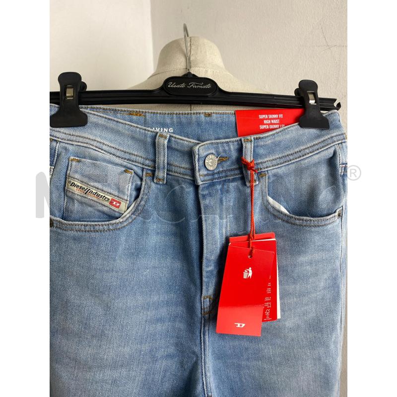 JEANS DONNA DIESEL INDUSTRY SLANDY HIGH AZZUR  | Mercatino dell'Usato Torino c.so traiano 2