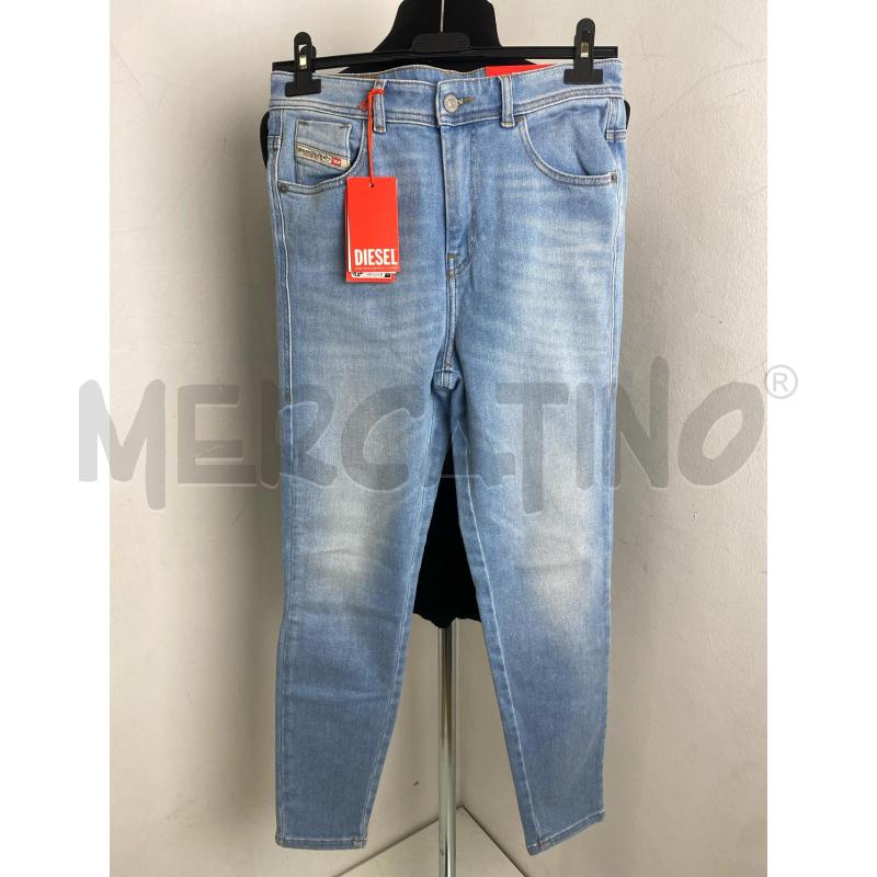 JEANS DONNA DIESEL INDUSTRY SLANDY HIGH AZZUR | Mercatino dell'Usato Torino c.so traiano 1