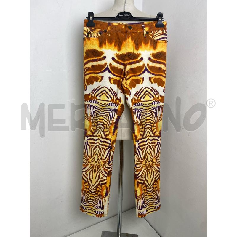 JEANS DONNA JUST CAVALLI ARANCIONE | Mercatino dell'Usato Torino c.so traiano 1