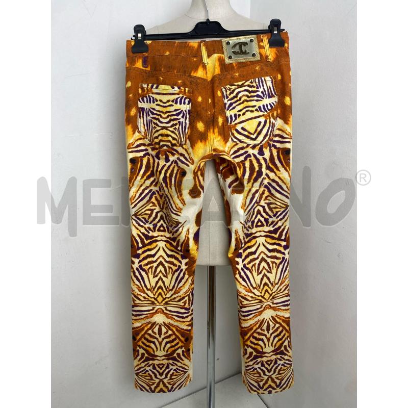 JEANS DONNA JUST CAVALLI ARANCIONE | Mercatino dell'Usato Torino c.so traiano 4