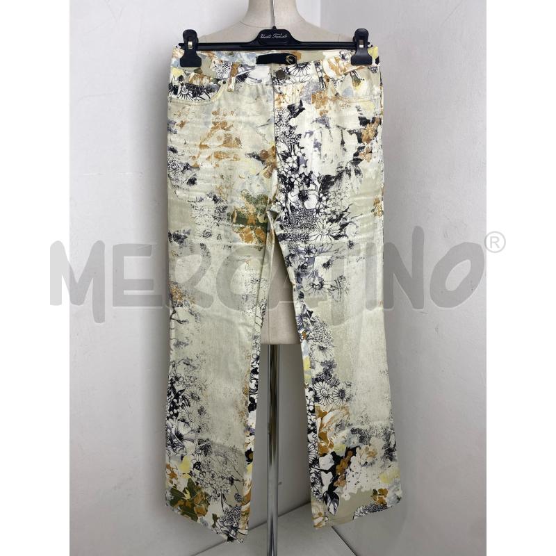 JEANS DONNA JUST CAVALLI VERDE CHIARO | Mercatino dell'Usato Torino c.so traiano 1