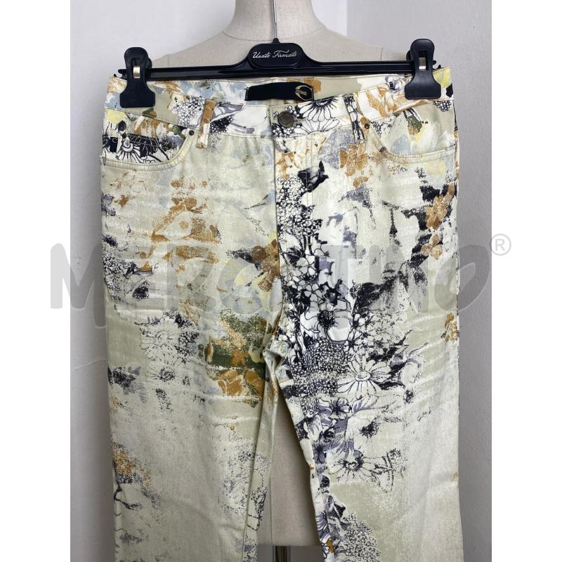 JEANS DONNA JUST CAVALLI VERDE CHIARO | Mercatino dell'Usato Torino c.so traiano 2