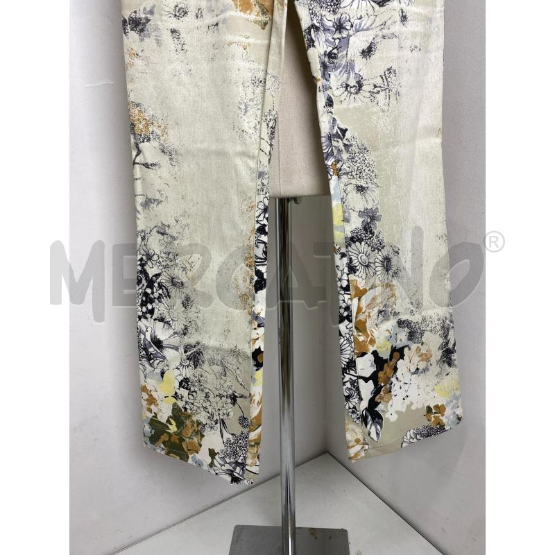 JEANS DONNA JUST CAVALLI VERDE CHIARO | Mercatino dell'Usato Torino c.so traiano 3