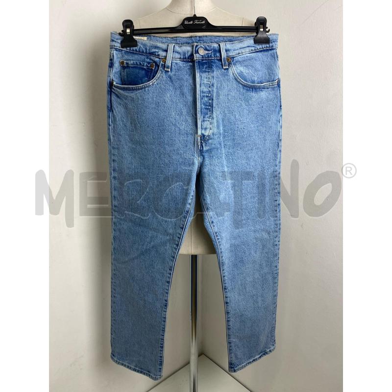 JEANS DONNA LEVIS 501 AZZUR  | Mercatino dell'Usato Torino c.so traiano 1