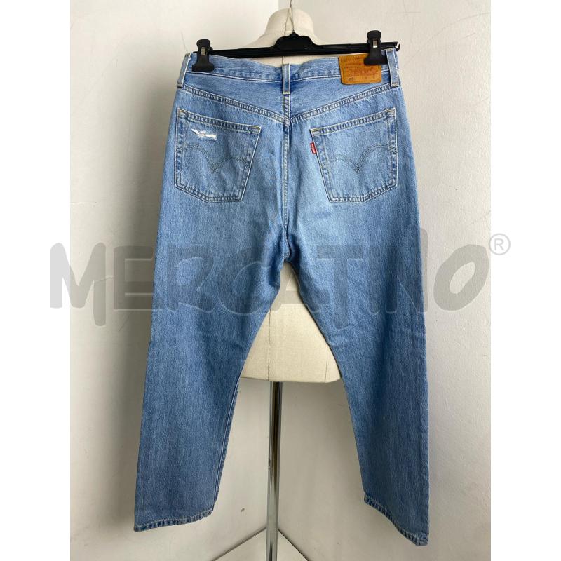 JEANS DONNA LEVIS 501 AZZUR  | Mercatino dell'Usato Torino c.so traiano 5