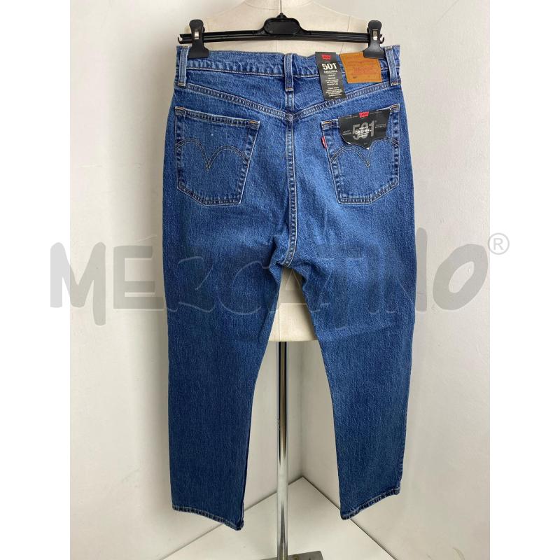 JEANS DONNA LEVIS 501 BLU | Mercatino dell'Usato Torino c.so traiano 2