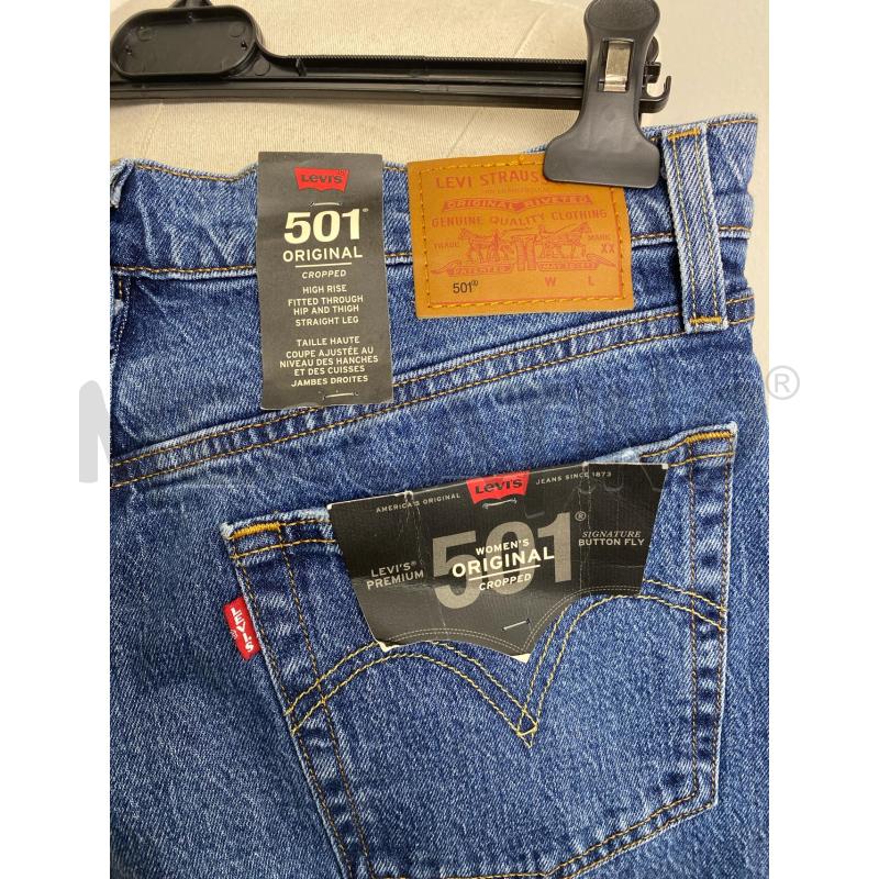 JEANS DONNA LEVIS 501 BLU | Mercatino dell'Usato Torino c.so traiano 3